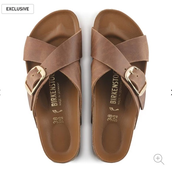 Birkenstock Siena Big Buckle Oiled Leather 🤎—Size 6-6.5 - Picture 13 of 15